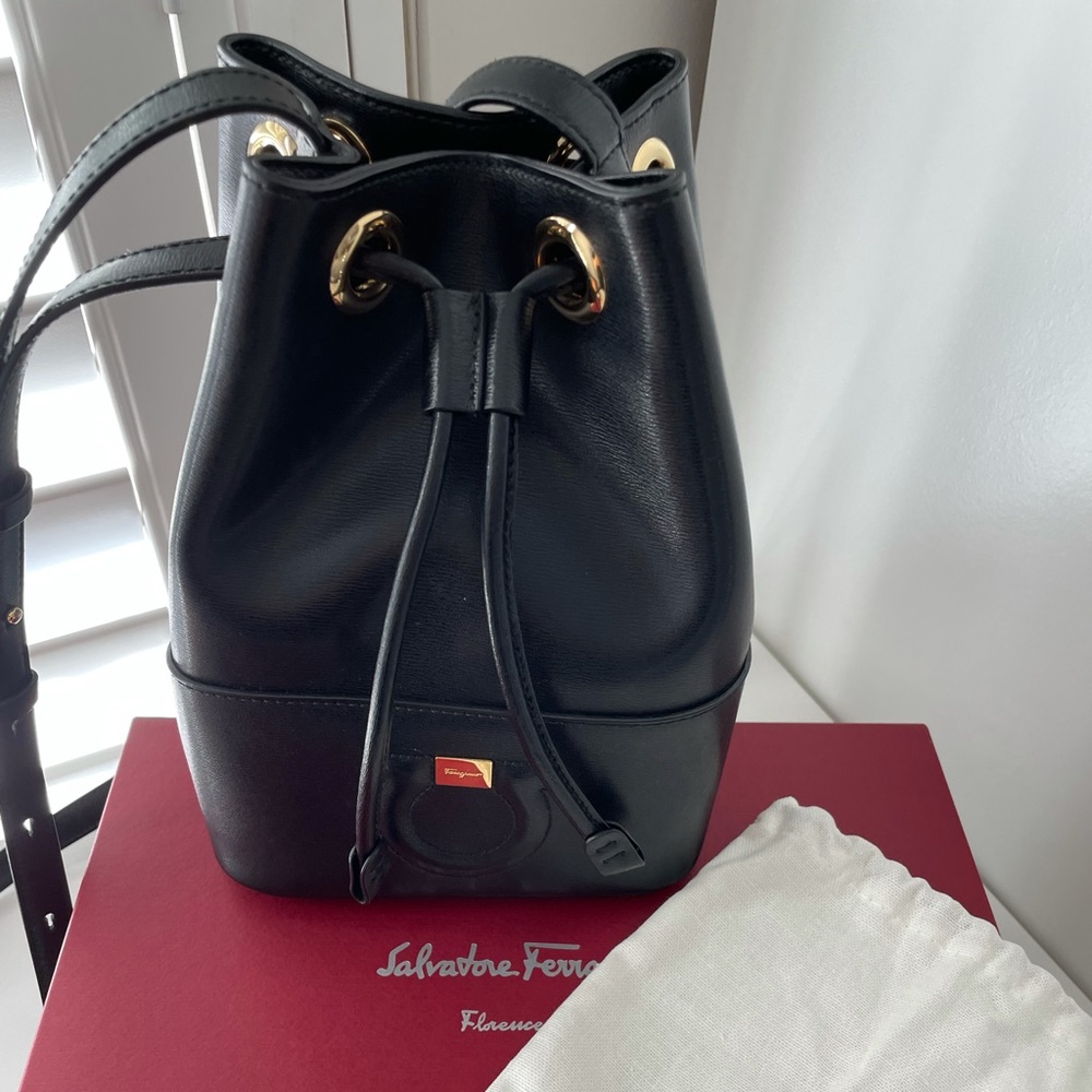 ❌SOLD❌ Salvatore Ferragamo Small City Bucket Bag